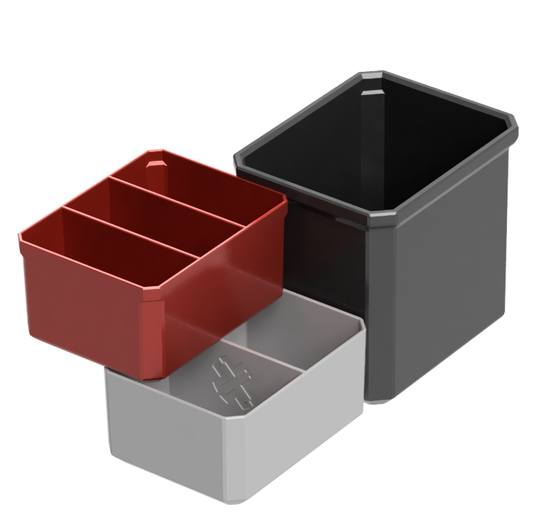 MPO 2 Drawer Bins