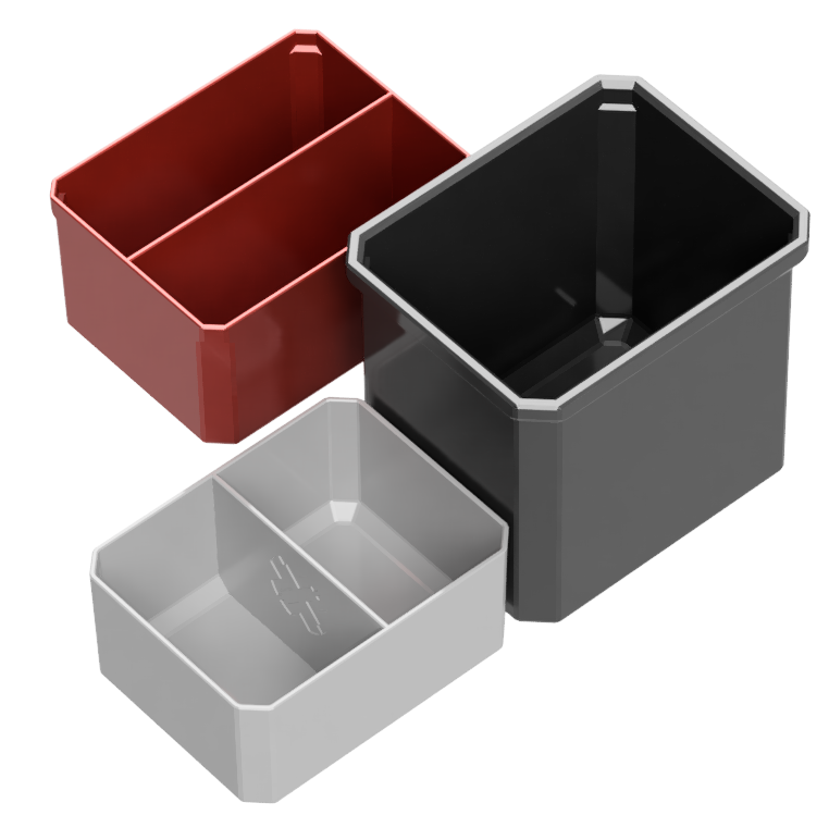 MPO 2 Drawer Bins