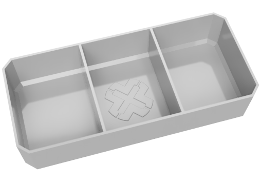 Bottom Nesting Dividers - Long Bin
