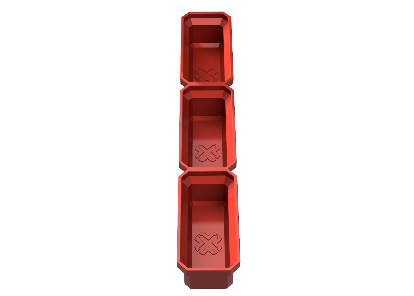 Low Profile Organizer - Middle Row Bins