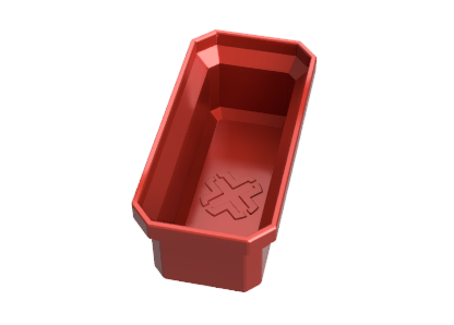 Low Profile Organizer - Middle Row Bins