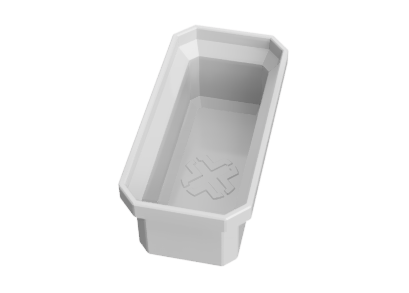Low Profile Organizer - Middle Row Bins