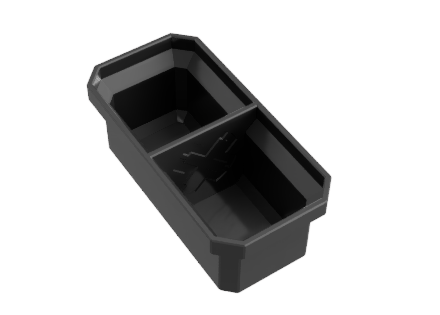 Low Profile Organizer - Middle Row Bins