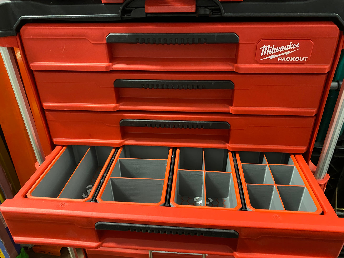 Milwaukee Packout - 4 Drawer Bins *Chimera Edition*