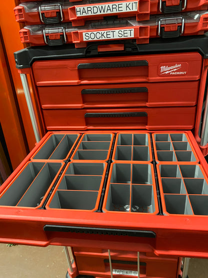 Milwaukee Packout - 4 Drawer Bins *Chimera Edition*