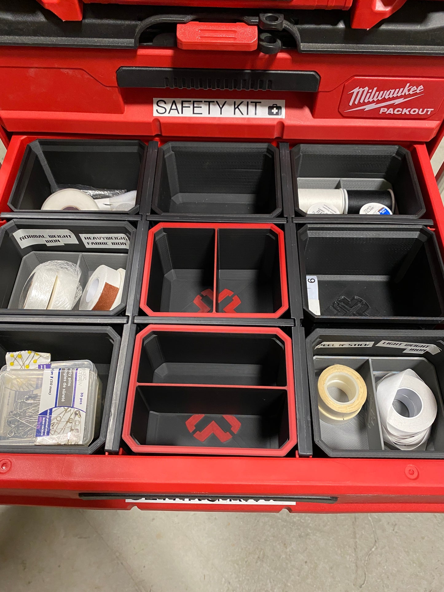 Milwaukee Packout - 3 Drawer Bins *Chimera Edition*