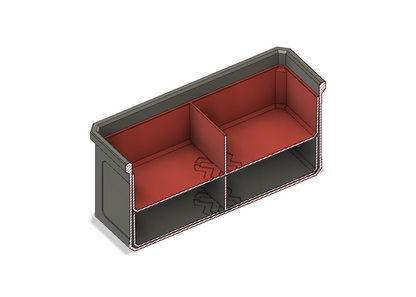 Bottom Nesting Dividers - Long Bin